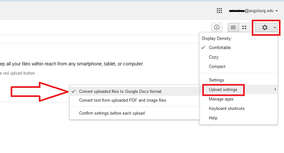 How To Upload A Word Document Into Google Drive